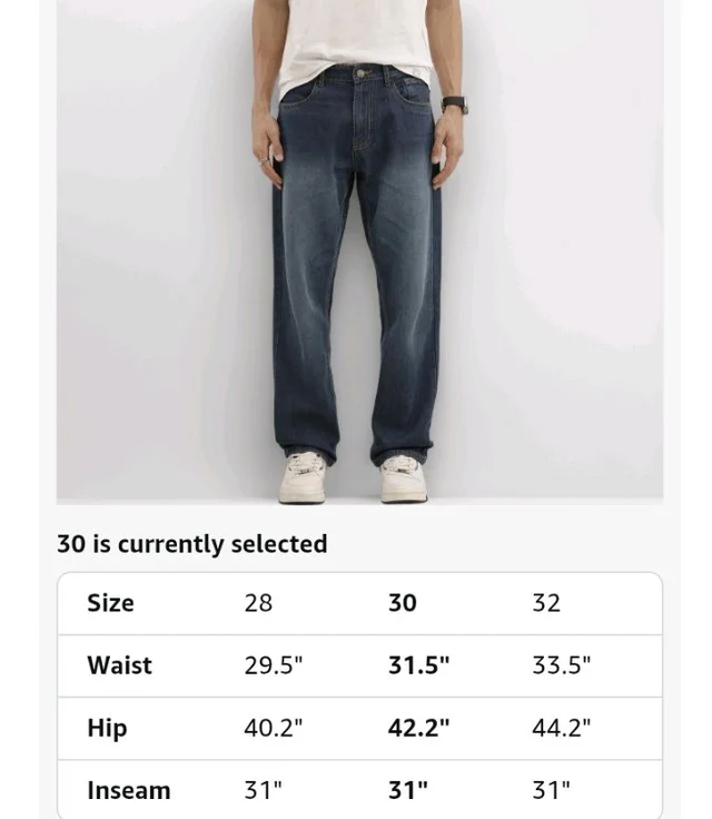 WROGN Men's Anti Fit Jeans | Mid Rise | Jeans for Man - 34