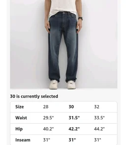 WROGN Men's Anti Fit Jeans | Mid Rise | Jeans for Man - 34