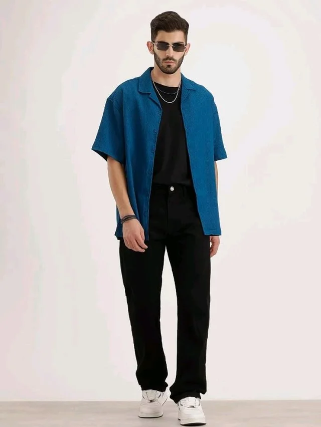 WROGN Men's Anti Fit Jeans | Mid Rise | Jeans for Man - 34