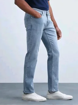 Flying Machine Men's Slim Straight Fit Jeans| Solid | High Rise | Stretchable | Jeans for Man
- 32