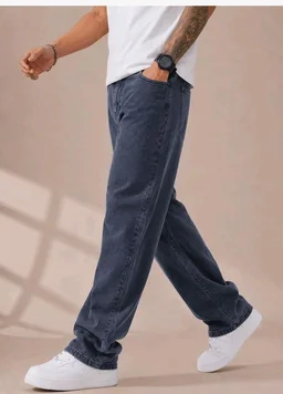 Men's Comfortable Casual Denim Jeans || Straight Fit (Jean) for Men || Regular Fit Mid Rise Flat Front Full Length Jeans for Men| Modern & Fashionable for Casualwear
- 30