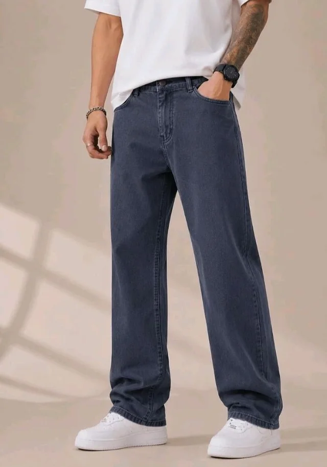Men's Comfortable Casual Denim Jeans || Straight Fit (Jean) for Men || Regular Fit Mid Rise Flat Front Full Length Jeans for Men| Modern & Fashionable for Casualwear
- 30