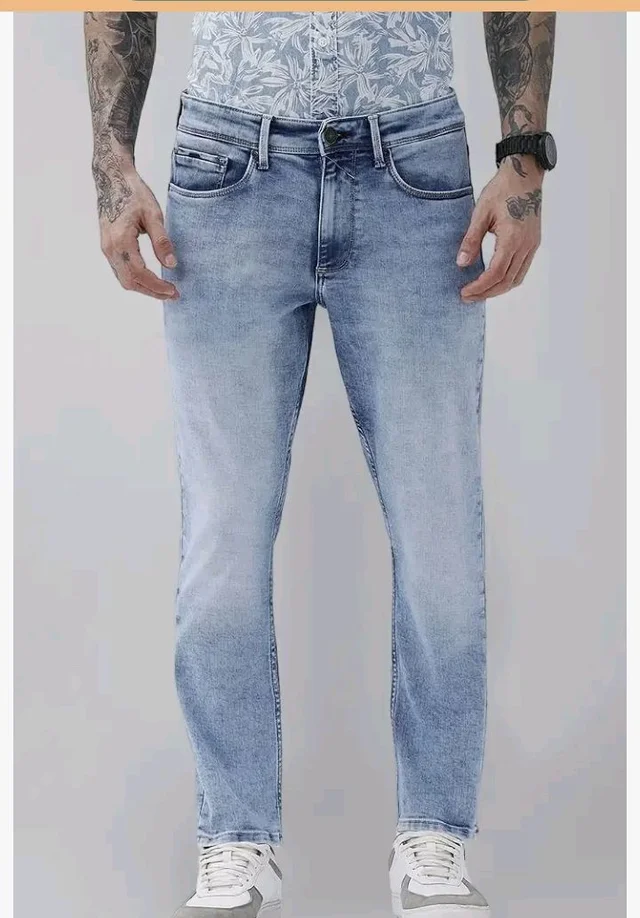 BASICS Premium Cotton Stretch Jeans for Men | Smart Casual Denim
Ultra-flexible stretch cotton denim. Modern style. Durable, breathable & built for all-day travel comfort. - 34