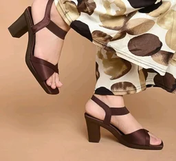JM LOOKS Fashion Fancy Solid Backstrap Comfortable Sole Stylish Casual Heel Sandal,for Womens & Girls
- 7