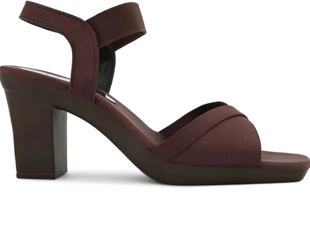 JM LOOKS Fashion Fancy Solid Backstrap Comfortable Sole Stylish Casual Heel Sandal,for Womens & Girls
- 7