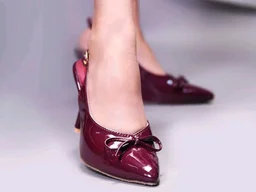 JM LOOKS Women's Pointed-Toe Slingback Heels with Bow Detail | Elegant and Comfortable for Parties and Events
- 10