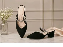 Xocean Women's Pvc Pointed Toe Heels Sandal with Glitter Rhinestone Strap for Wedding Party & Festive - 9