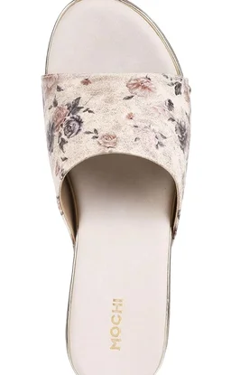 Mochi Women's Wedge Heel Fashion Sandals - 6