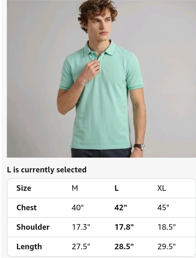 Allen Solly Men’s Pastel Shade Polo T‑Shirt | Bird’s Eye Knit Texture | Soft Cotton‑Blend | Regular Fit | Half Sleeves | Casual Everyday Wear