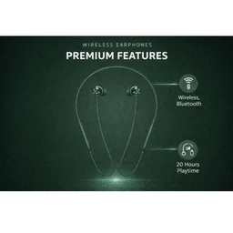 Brand: AYNEXS ORIGINAL
for OnePlus Z2 ANC Neckband Earphone Bluetooth with Fast Charging Long Playback Magnetic Control (Green)
