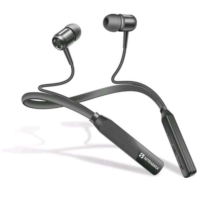Bluetooth 5.4 Wireless Neckband Headphones, Black
20-Hour Playtime, Superior Bass with Intelligent Voice Noise Reduction, Crystal Clear Calls & Effortless Pairing
200+ bought in past month