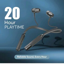 Bluetooth 5.4 Wireless Neckband Headphones, Black
20-Hour Playtime, Superior Bass with Intelligent Voice Noise Reduction, Crystal Clear Calls & Effortless Pairing
200+ bought in past month