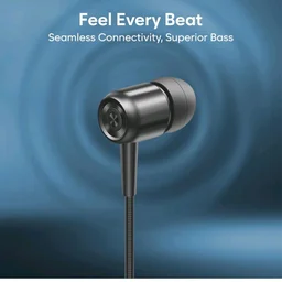 Bluetooth 5.4 Wireless Neckband Headphones, Black
20-Hour Playtime, Superior Bass with Intelligent Voice Noise Reduction, Crystal Clear Calls & Effortless Pairing
200+ bought in past month