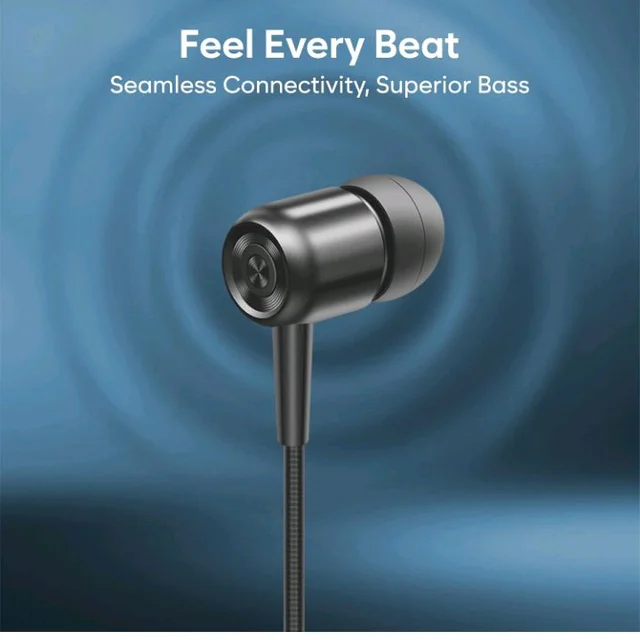 Bluetooth 5.4 Wireless Neckband Headphones, Black
20-Hour Playtime, Superior Bass with Intelligent Voice Noise Reduction, Crystal Clear Calls & Effortless Pairing
200+ bought in past month
