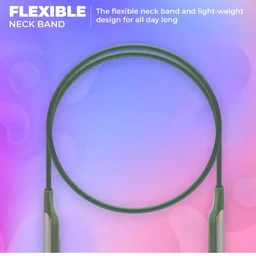 Zebronics in-Ear Wireless Neckband, 20Hrs Playback, Rapid Charging, 10mm Drivers, ENC, Gaming Mode, Dual Pairing, BT v6.0, Magnetic Earbuds, Type-C Charging (Evolve, Metallic Green)
500+ bought in past month