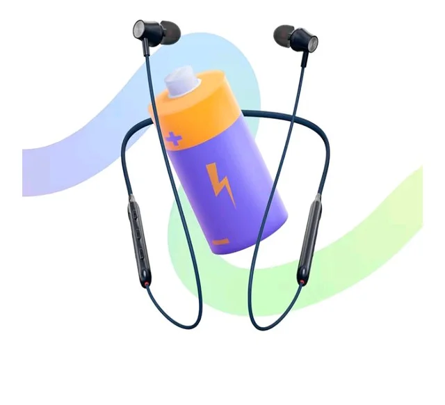 pTron Tangent Evolve w/ 50Hrs Playtime,HD Mic,Pristine Sound,14mm Drivers,Bluetooth V5.3 w/Dual-Device Pairing Wireless Neckband,Magnetic Buds,Voice Assistant,Type-C Charging &IPX4(Black/Blue) |in_ear
300+ bought in past month