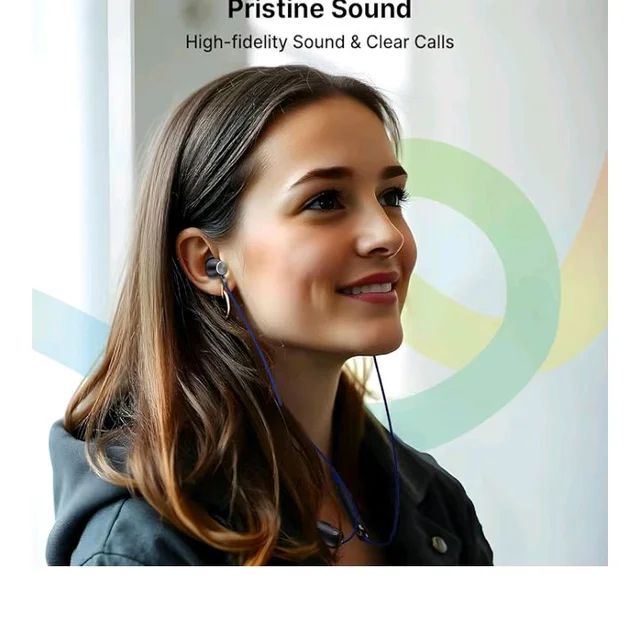 pTron Tangent Evolve w/ 50Hrs Playtime,HD Mic,Pristine Sound,14mm Drivers,Bluetooth V5.3 w/Dual-Device Pairing Wireless Neckband,Magnetic Buds,Voice Assistant,Type-C Charging &IPX4(Black/Blue) |in_ear
300+ bought in past month