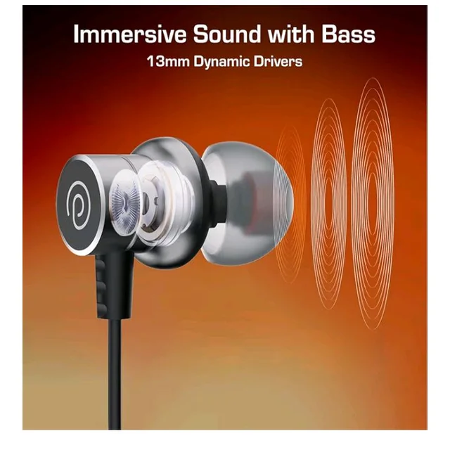pTron Tangentbeat V2 w/ 50Hrs Playtime, Pristine Sound, Dual-Device Pairing, Bluetooth 5.4 Wireless In-Ear Earphones with Mic, Hall Switch Feature, Magnetic Earbuds, Type-C Fast Charging & IPX5(Black)
200+ bought in past month
74%
off
