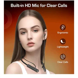 pTron Tangentbeat V2 w/ 50Hrs Playtime, Pristine Sound, Dual-Device Pairing, Bluetooth 5.4 Wireless In-Ear Earphones with Mic, Hall Switch Feature, Magnetic Earbuds, Type-C Fast Charging & IPX5(Black)
200+ bought in past month
74%
off