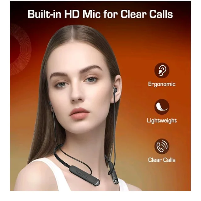 pTron Tangentbeat V2 w/ 50Hrs Playtime, Pristine Sound, Dual-Device Pairing, Bluetooth 5.4 Wireless In-Ear Earphones with Mic, Hall Switch Feature, Magnetic Earbuds, Type-C Fast Charging & IPX5(Black)
200+ bought in past month
74%
off