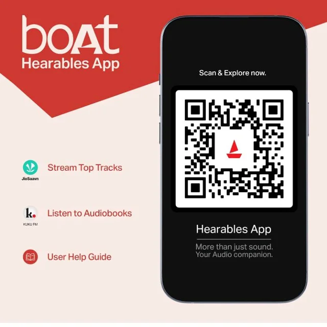 boAt Rockerz 113, 40 Hours Battery, Dual Pair, Fast Charge, ENx Technology, App Support, Magnetic Buds, Bluetooth Neckband, Wireless in Ear Earphones with Mic (Active Black)