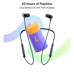 pTron Tangent Evolve w/ 50Hrs Playtime,HD Mic,Pristine Sound,14mm Drivers,Bluetooth V5.3 w/Dual-Device Pairing Wireless Neckband,Magnetic Buds,Voice Assistant,Type-C Charging &IPX4(Black/Blue) |in_ear
300+ bought in past month