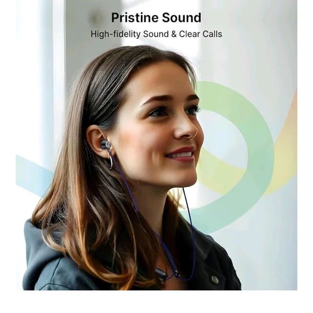 pTron Tangent Evolve w/ 50Hrs Playtime,HD Mic,Pristine Sound,14mm Drivers,Bluetooth V5.3 w/Dual-Device Pairing Wireless Neckband,Magnetic Buds,Voice Assistant,Type-C Charging &IPX4(Black/Blue) |in_ear
300+ bought in past month