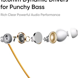 Compatible with Realme 5 ANC Wireless Neckband with Deep Bass Sound, ANC Feature, Long Battery Life, Quick Charge Support, Comfortable Fit and Stylish Look(Black)
50+ bought in past month