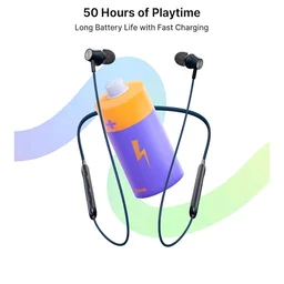 pTron Tangent Evolve w/ 50Hrs Playtime,HD Mic,Pristine Sound,14mm Drivers,Bluetooth V5.3 w/Dual-Device Pairing Wireless Neckband,Magnetic Buds,Voice Assistant,Type-C Charging &IPX4(Black/Blue) |in_ear
300+ bought in past month
75%
off