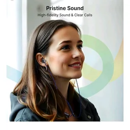 pTron Tangent Evolve w/ 50Hrs Playtime,HD Mic,Pristine Sound,14mm Drivers,Bluetooth V5.3 w/Dual-Device Pairing Wireless Neckband,Magnetic Buds,Voice Assistant,Type-C Charging &IPX4(Black/Blue) |in_ear
300+ bought in past month
75%
off