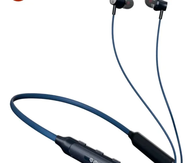 pTron Tangent Evolve w/ 50Hrs Playtime,HD Mic,Pristine Sound,14mm Drivers,Bluetooth V5.3 w/Dual-Device Pairing Wireless Neckband,Magnetic Buds,Voice Assistant,Type-C Charging &IPX4(Black/Blue) |in_ear
300+ bought in past month