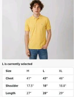 Allen Solly Men’s Polo T‑Shirt | Comfortable Rich Cotton Blend, Band Collar, Regular Fit | Stylish & Premium All Day Wear