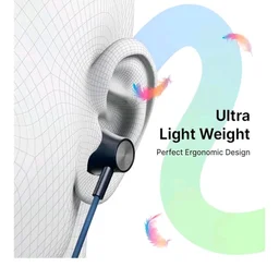 pTron Tangent Evolve w/ 50Hrs Playtime,HD Mic,Pristine Sound,14mm Drivers,Bluetooth V5.3 w/Dual-Device Pairing Wireless Neckband,Magnetic Buds,Voice Assistant,Type-C Charging &IPX4(Black/Blue) |in_ear
300+ bought in past month
75%
off