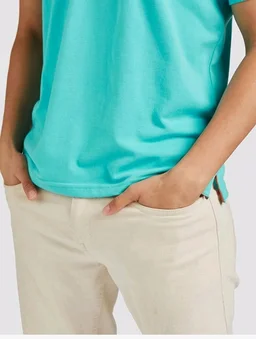 Allen Solly Men’s Polo T‑Shirt | Comfortable Rich Cotton Blend, Band Collar, Regular Fit | Stylish & Premium All Day Wear