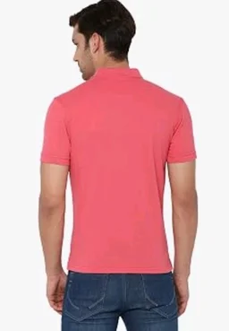 Allen Solly Men’s Polo T‑Shirt | Comfortable Rich Cotton Blend, Band Collar, Regular Fit | Stylish & Premium All Day Wear