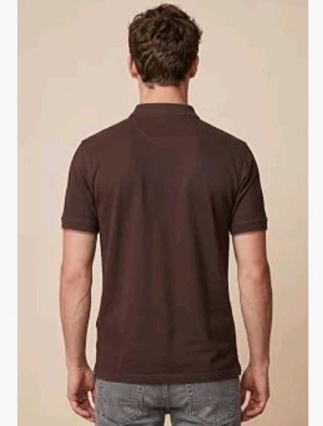 Allen Solly Men’s Polo T‑Shirt | Comfortable Rich Cotton Blend, Band Collar, Regular Fit | Stylish & Premium All Day Wear