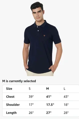 Allen Solly Men’s Polo T‑Shirt | Comfortable Rich Cotton Blend, Band Collar, Regular Fit | Stylish & Premium All Day Wear