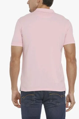 Allen Solly Men’s Polo T‑Shirt | Comfortable Rich Cotton Blend, Band Collar, Regular Fit | Stylish & Premium All Day Wear
