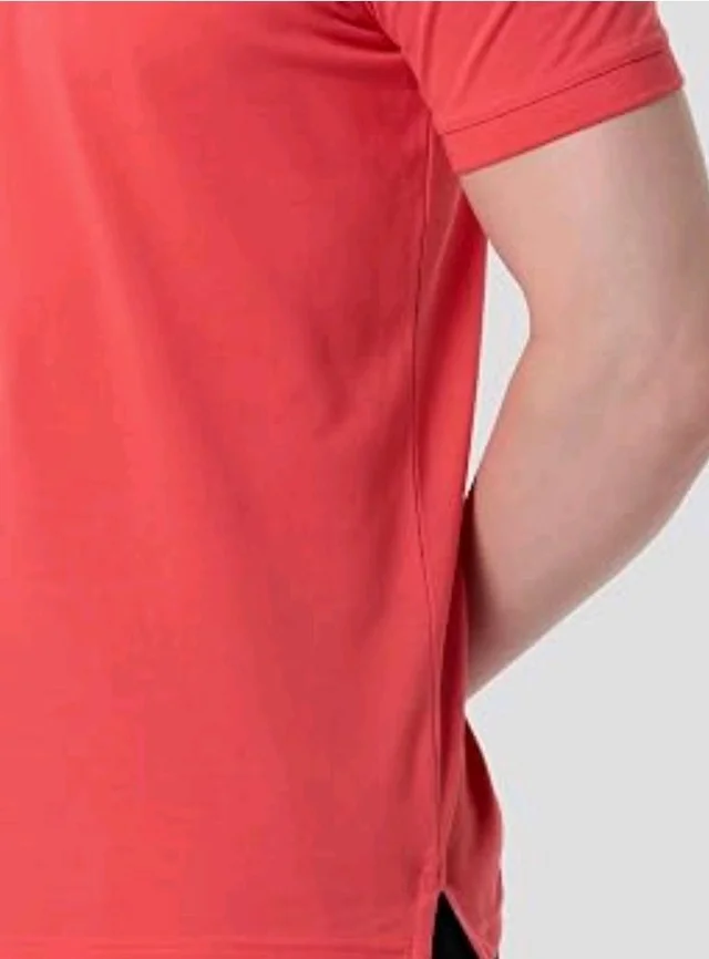 Allen Solly Men’s Polo T‑Shirt | Comfortable Rich Cotton Blend, Band Collar, Regular Fit | Stylish & Premium All Day Wear - S