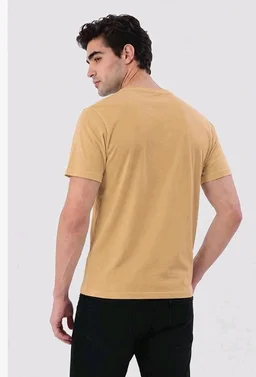 Van Heusen Men’s Crew Neck T-Shirt – Soft & Breathable Cotton | Regular Fit | Comfortable Everyday Casual Wear | Short Sleeves | Summer Favorite |Solid Colors | Style 60052|Available in Pack of 1 & 2 - S