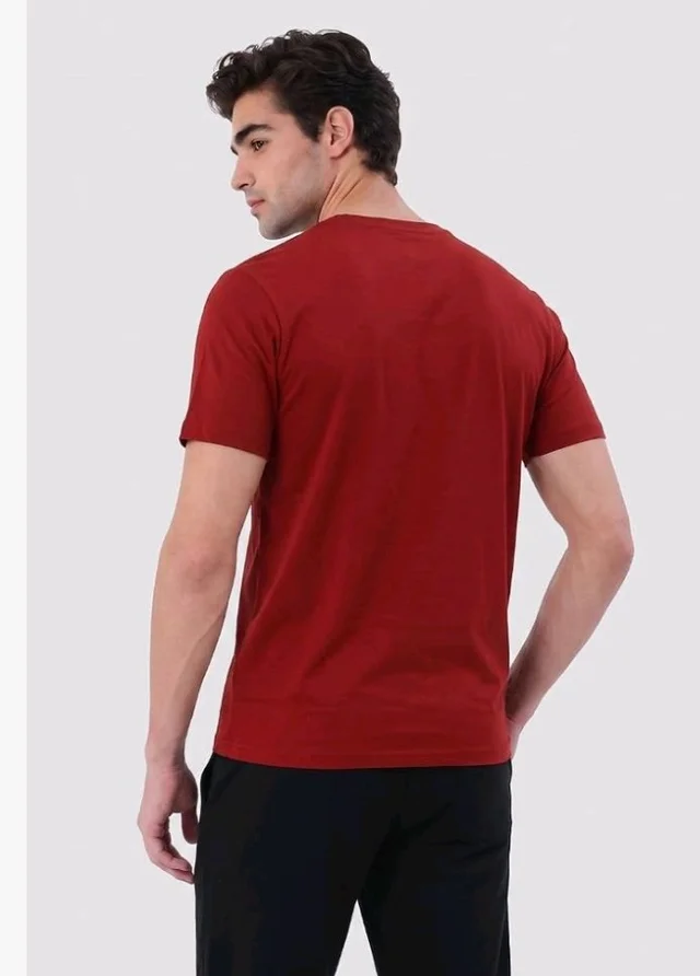 Van Heusen Men’s Crew Neck T-Shirt – Soft & Breathable Cotton | Regular Fit | Comfortable Everyday Casual Wear | Short Sleeves | Summer Favorite |Solid Colors | Style 60052|Available in Pack of 1 & 2 - S