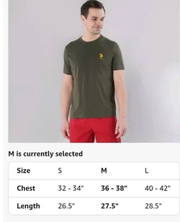 U.S. Polo ASSN. Men T-Shirt
- 3XL