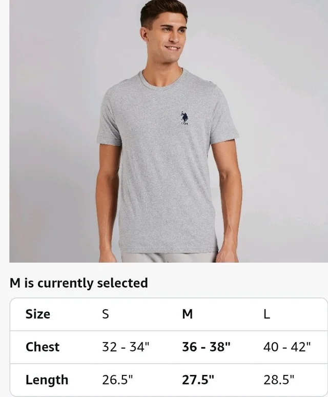U.S. Polo ASSN. Men T-Shirt
- 2XL