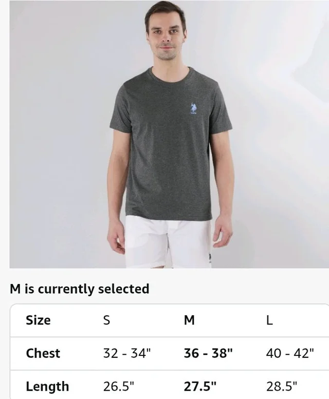 U.S. Polo ASSN. Men T-Shirt
- 3XL