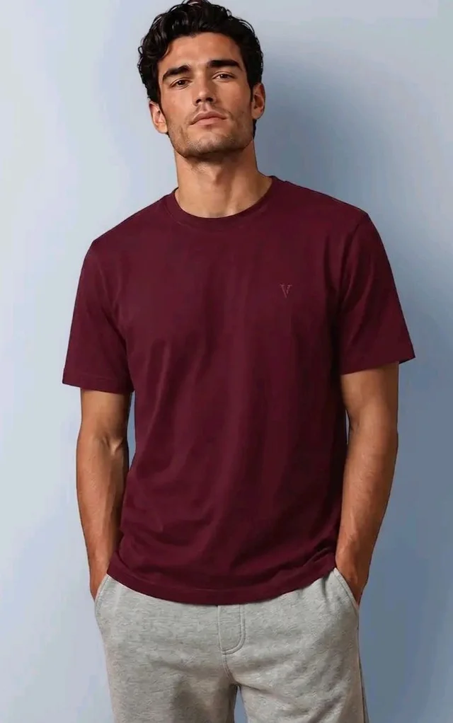 Van Heusen Men’s Crew Neck T-Shirt – Soft & Breathable Cotton | Regular Fit | Comfortable Everyday Casual Wear | Short Sleeves | Summer Favorite |Solid Colors | Style 60052|Available in Pack of 1 & 2 - 3XL