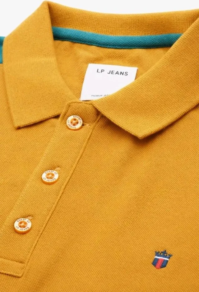 Louis Philippe Men's Slim Fit Premium High-End Pique in Superior Cotton Cut & Sew Design Color Block Shoulder Half Sleeve Polo Tshirt
100+ bought in past month - 4XL