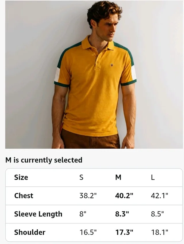 Louis Philippe Men's Slim Fit Premium High-End Pique in Superior Cotton Cut & Sew Design Color Block Shoulder Half Sleeve Polo Tshirt
100+ bought in past month - 4XL