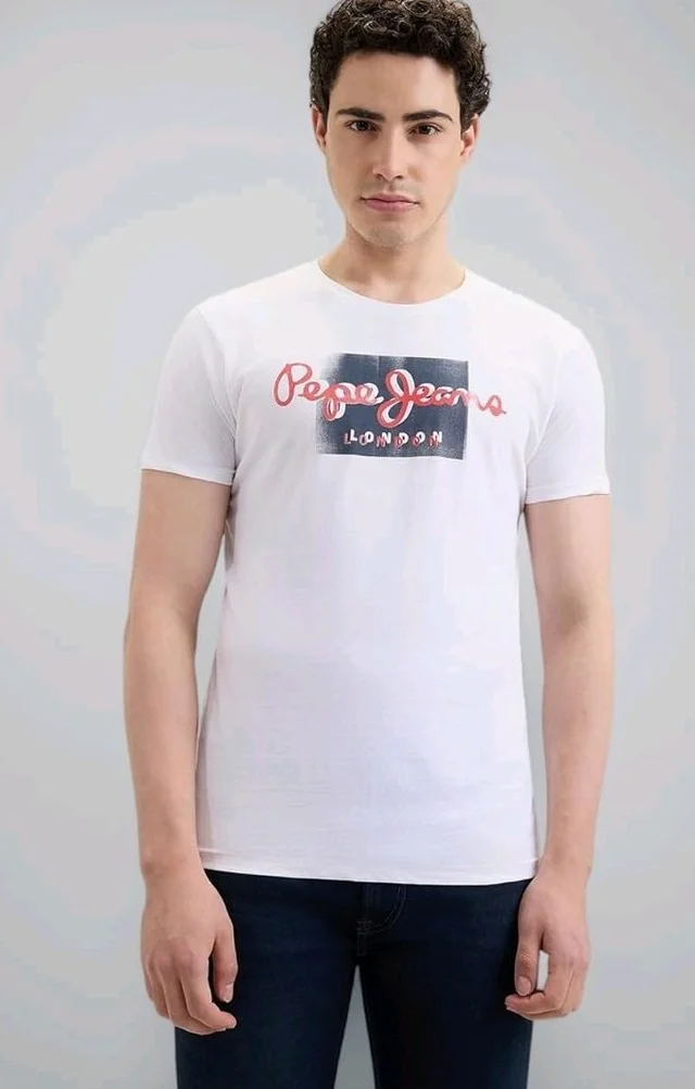 Pepe Jeans Men T-Shirt|Cotton|Slim Fit
- 2XL