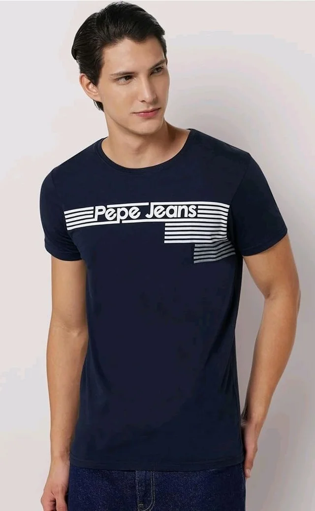 Pepe Jeans Men T-Shirt|Cotton|Slim Fit
- 2XL