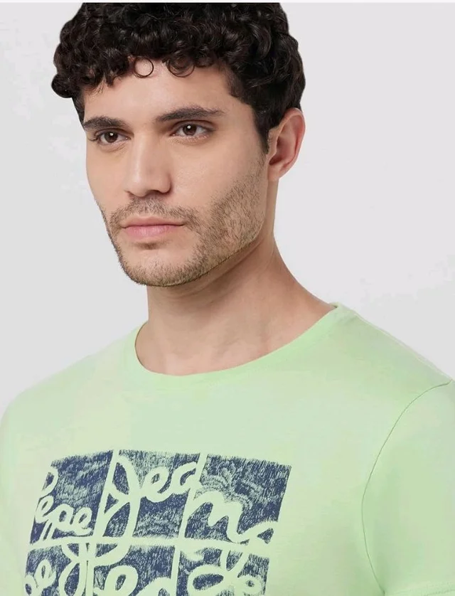 Pepe Jeans Men T-Shirt|Cotton|Slim Fit
- 2XL